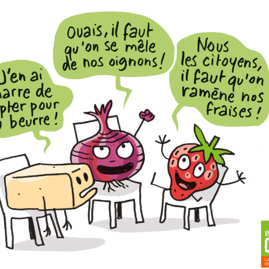 Un guide à destination des initiatives de démocratie alimentaire